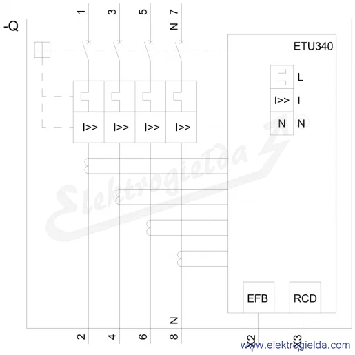 Schemat obwodu Schemat obwodu