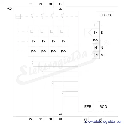 Schemat obwodu Schemat obwodu