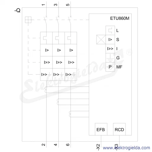 Schemat obwodu Schemat obwodu