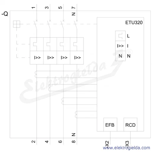 Schemat obwodu Schemat obwodu
