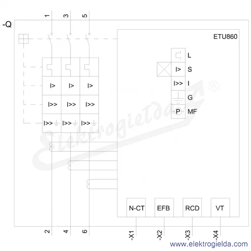 Schemat obwodu Schemat obwodu