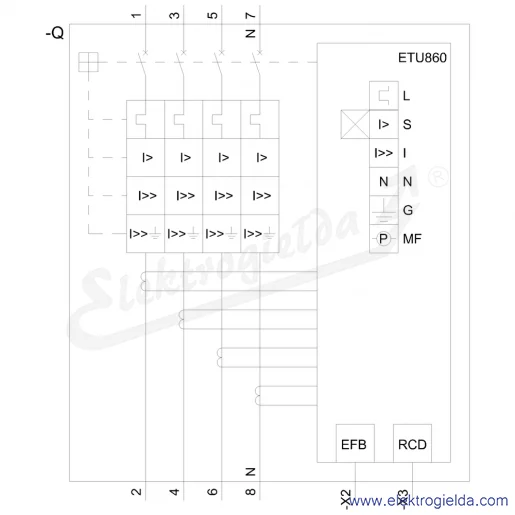 Schemat obwodu Schemat obwodu