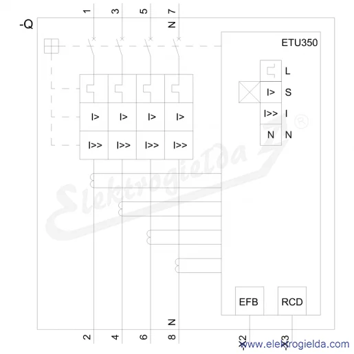 Schemat obwodu Schemat obwodu