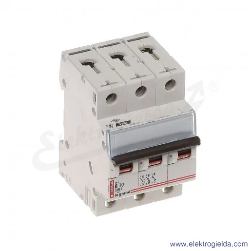 Wyłącznik nadprądowy S303 B 10 3P 6kA AC TX3 Wyłącznik nadprądowy S303 B 10 3P 6kA AC TX3