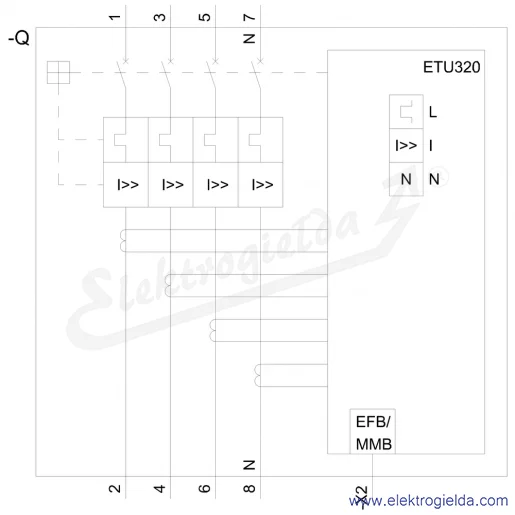 Schemat obwodu Schemat obwodu