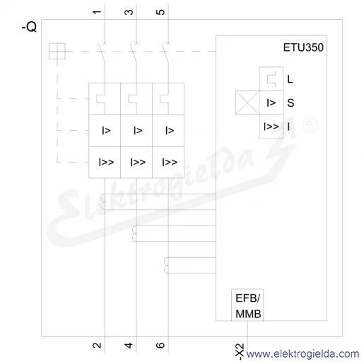 Schemat obwodu Schemat obwodu