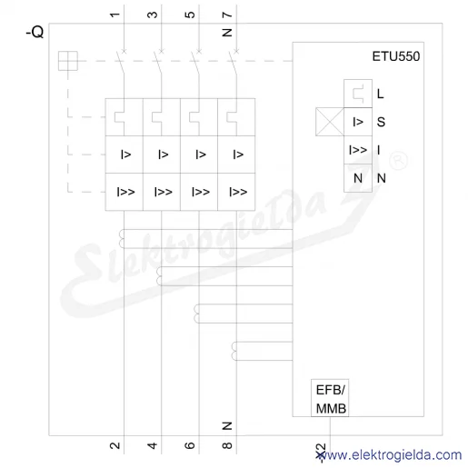 Schemat obwodu Schemat obwodu