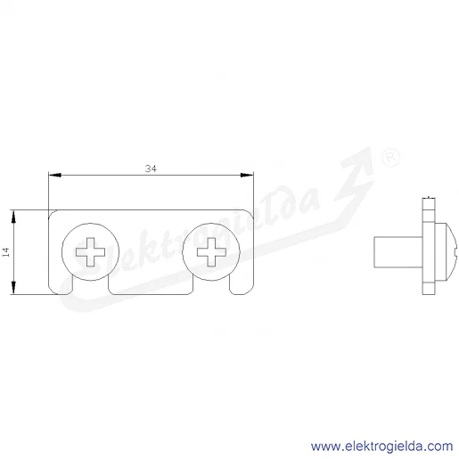 Rysunek wymiarowy Rysunek wymiarowy