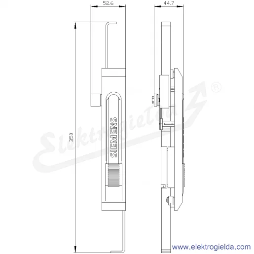 Rysunek wymiarowy Rysunek wymiarowy