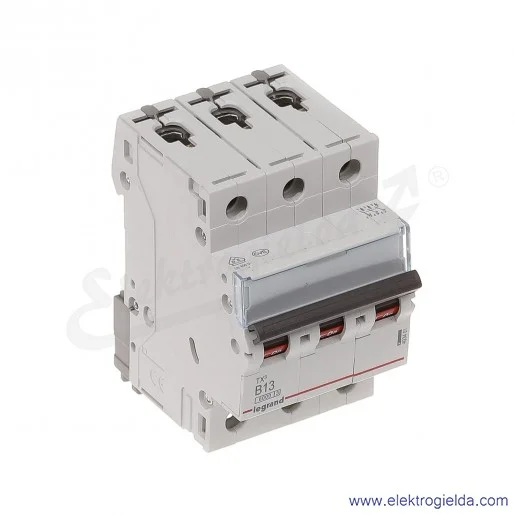 Wyłącznik nadprądowy S303 B 13 3P 6kA AC TX3 Wyłącznik nadprądowy S303 B 13 3P 6kA AC TX3