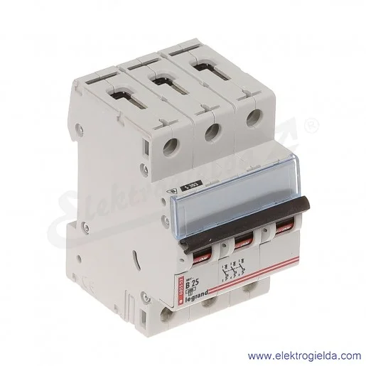Wyłącznik nadprądowy S303 B 25 3P 6kA AC TX3 Wyłącznik nadprądowy S303 B 25 3P 6kA AC TX3