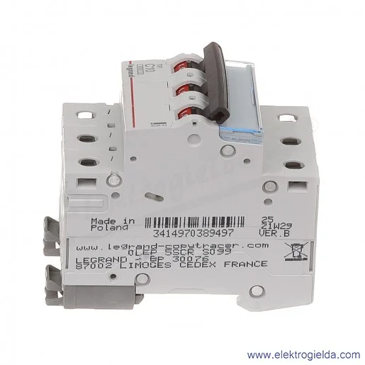 Wyłącznik nadprądowy S303 C 10 3P 6kA AC TX3 Wyłącznik nadprądowy S303 C 10 3P 6kA AC TX3