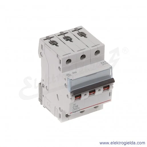 Wyłącznik nadprądowy S303 C 16 3P 6kA AC TX3 Wyłącznik nadprądowy S303 C 16 3P 6kA AC TX3