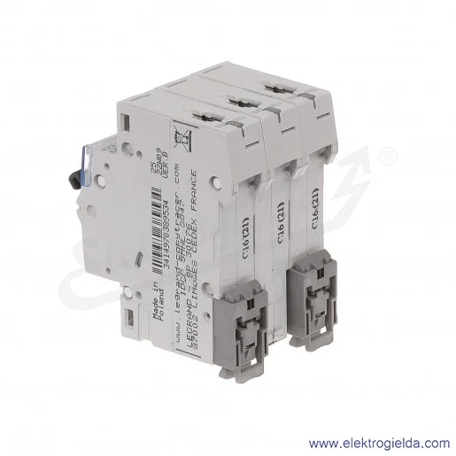 Wyłącznik nadprądowy S303 C 16 3P 6kA AC TX3 Wyłącznik nadprądowy S303 C 16 3P 6kA AC TX3