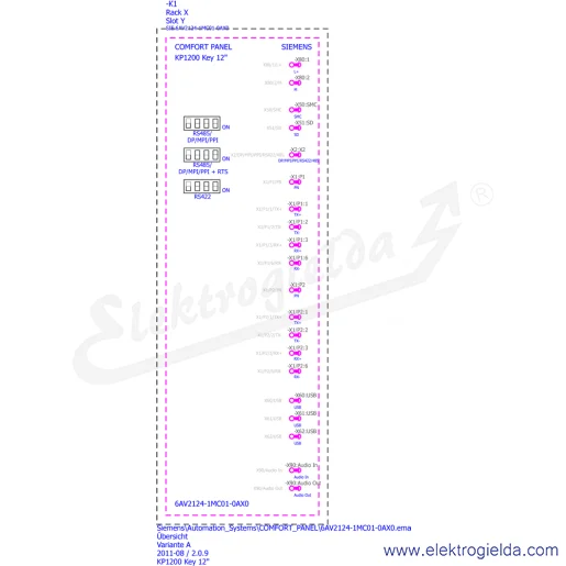 Schemat obwodu Schemat obwodu