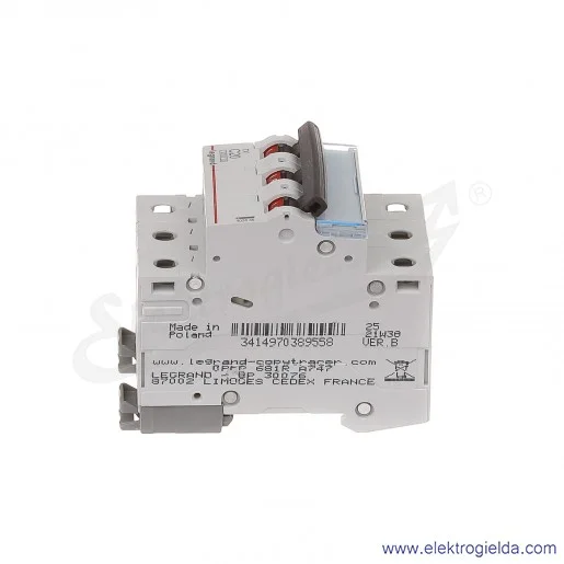 Wyłącznik nadprądowy S303 C 20 3P 6kA AC TX3 Wyłącznik nadprądowy S303 C 20 3P 6kA AC TX3