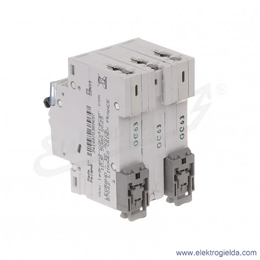 Wyłącznik nadprądowy S303 C 63 3P 6kA AC TX3 Wyłącznik nadprądowy S303 C 63 3P 6kA AC TX3