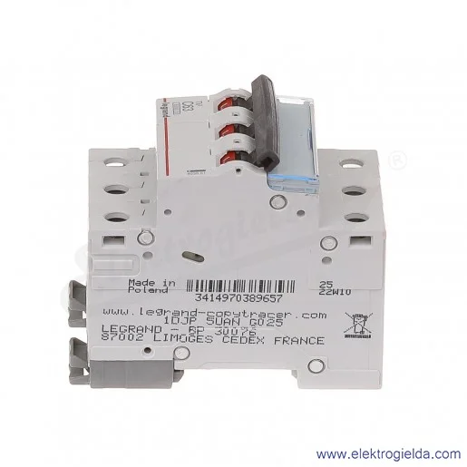 Wyłącznik nadprądowy S303 C 63 3P 6kA AC TX3 Wyłącznik nadprądowy S303 C 63 3P 6kA AC TX3