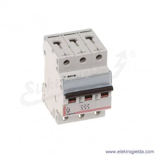 Wyłącznik nadprądowy S303 C 8 3P 6kA AC Wyłącznik nadprądowy S303 C 8 3P 6kA AC
