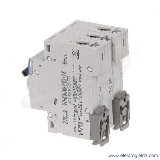 Wyłącznik nadprądowy S303 C 50 3P 6kA AC TX3 Wyłącznik nadprądowy S303 C 50 3P 6kA AC TX3