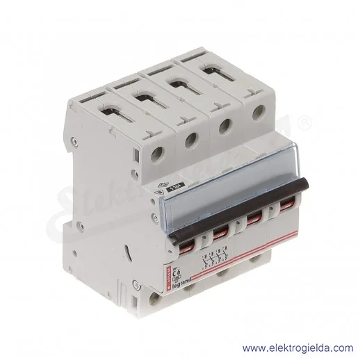 Wyłącznik nadprądowy S304 C 6 4P 6kA AC TX3 Wyłącznik nadprądowy S304 C 6 4P 6kA AC TX3