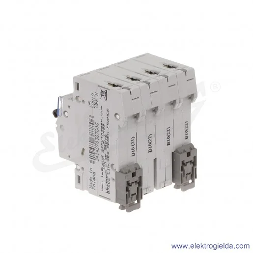 Wyłącznik nadprądowy S304 B 10 4P 6kA AC TX3 Wyłącznik nadprądowy S304 B 10 4P 6kA AC TX3