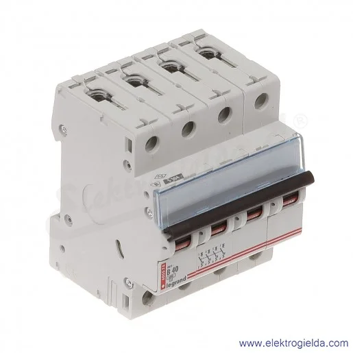 Wyłącznik nadprądowy S304 B 40 4P 6kA AC TX3 Wyłącznik nadprądowy S304 B 40 4P 6kA AC TX3