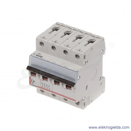 Wyłącznik nadprądowy S304 B 40 4P 6kA AC TX3 Wyłącznik nadprądowy S304 B 40 4P 6kA AC TX3