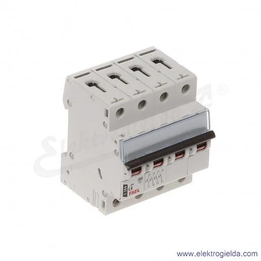 Wyłącznik nadprądowy S304 C 4 4P 6kA AC TX3 Wyłącznik nadprądowy S304 C 4 4P 6kA AC TX3