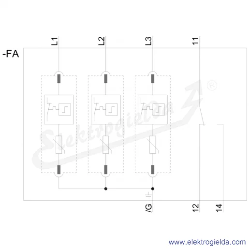 Schemat obwodu Schemat obwodu