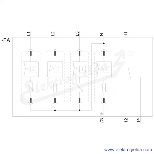 Schemat obwodu Schemat obwodu