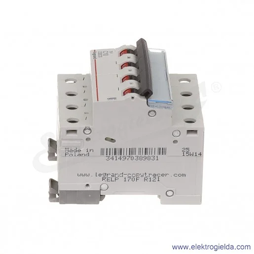 Wyłącznik nadprądowy S304 C 10 4P 6kA AC TX3 Wyłącznik nadprądowy S304 C 10 4P 6kA AC TX3