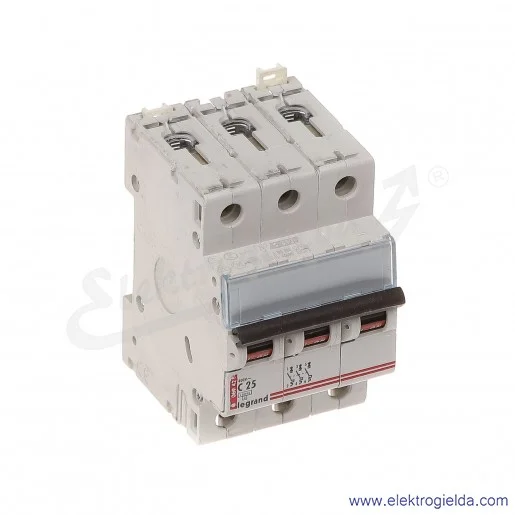 Wyłącznik nadprądowy S313 C 25 3P 10kA AC TX3 Wyłącznik nadprądowy S313 C 25 3P 10kA AC TX3