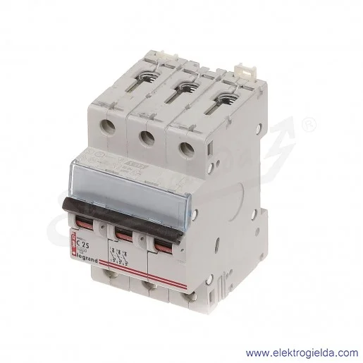 Wyłącznik nadprądowy S313 C 25 3P 10kA AC TX3 Wyłącznik nadprądowy S313 C 25 3P 10kA AC TX3