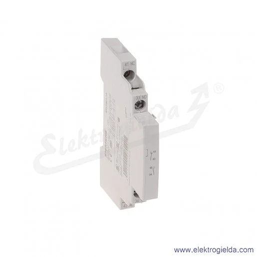 Styk pomocniczy 3RV1901-1A BOCZNY 1NO + 1NC, DO WYŁĄCZNIKÓW WIELKOŚCI S00…S3 Styk pomocniczy 3RV1901-1A BOCZNY 1NO + 1NC, DO WYŁĄCZNIKÓW WIELKOŚCI S00…S3