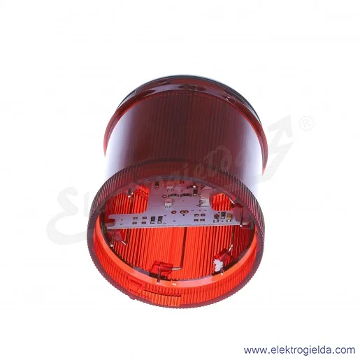 Lampka sygnalizacyjna 900032405, XDF, czerwona, błyskowa, LED -24VAC/DC