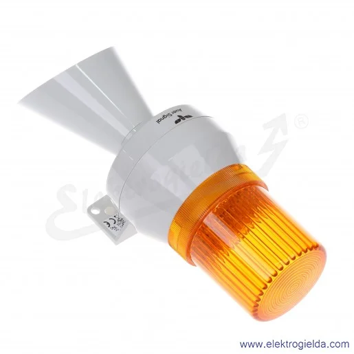 Sygnalizator świetlno-dźwiękowy 710111005, KLL, pomarańczowy, 24VDC Sygnalizator świetlno-dźwiękowy 710111005, KLL, pomarańczowy, 24VDC