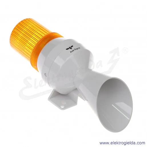 Sygnalizator świetlno-dźwiękowy 710111005, KLL, pomarańczowy, 24VDC Sygnalizator świetlno-dźwiękowy 710111005, KLL, pomarańczowy, 24VDC