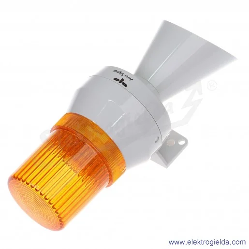 Sygnalizator świetlno-dźwiękowy 710111005, KLL, pomarańczowy, 24VDC Sygnalizator świetlno-dźwiękowy 710111005, KLL, pomarańczowy, 24VDC