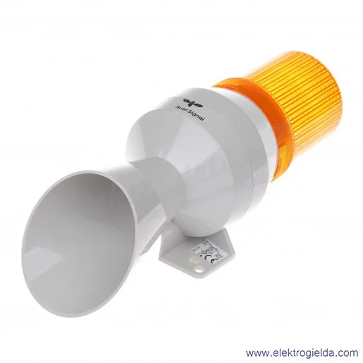 Sygnalizator świetlno-dźwiękowy 710111113, KLL, pomarańczowy, 230VAC