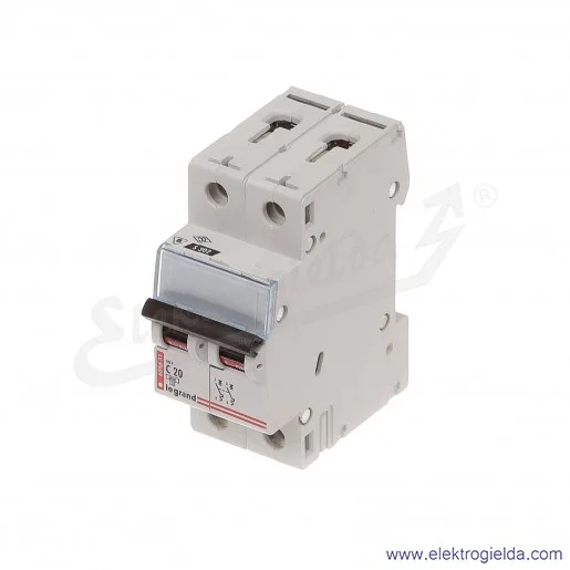 Wyłącznik nadprądowy S302 C 20 2P 6kA AC TX3 Wyłącznik nadprądowy S302 C 20 2P 6kA AC TX3