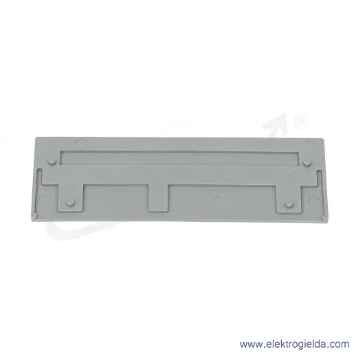 Ścianka rozdzielająca 283-326 szara 2mm, wystająca Ścianka rozdzielająca 283-326 szara 2mm, wystająca