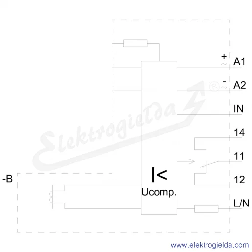 Schemat obwodu Schemat obwodu