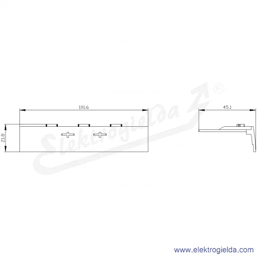 Rysunek wymiarowy Rysunek wymiarowy