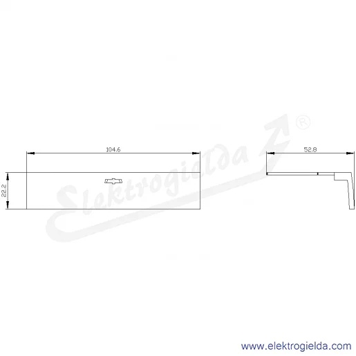 Rysunek wymiarowy Rysunek wymiarowy