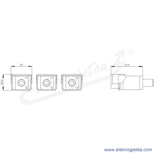 Rysunek wymiarowy Rysunek wymiarowy