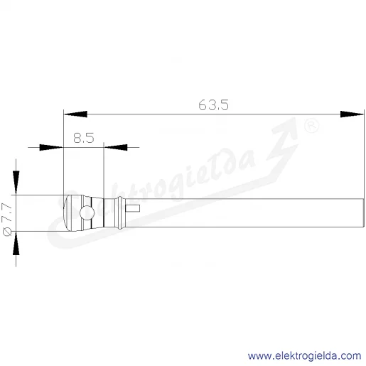 Rysunek wymiarowy Rysunek wymiarowy