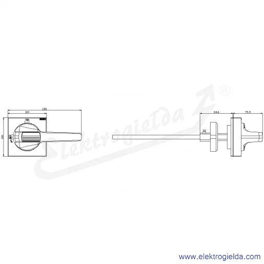 Rysunek wymiarowy Rysunek wymiarowy