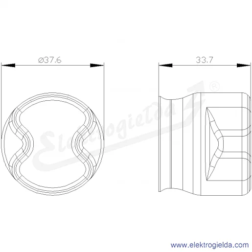 Rysunek wymiarowy Rysunek wymiarowy