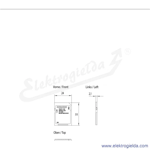 Rysunek wymiarowy Rysunek wymiarowy